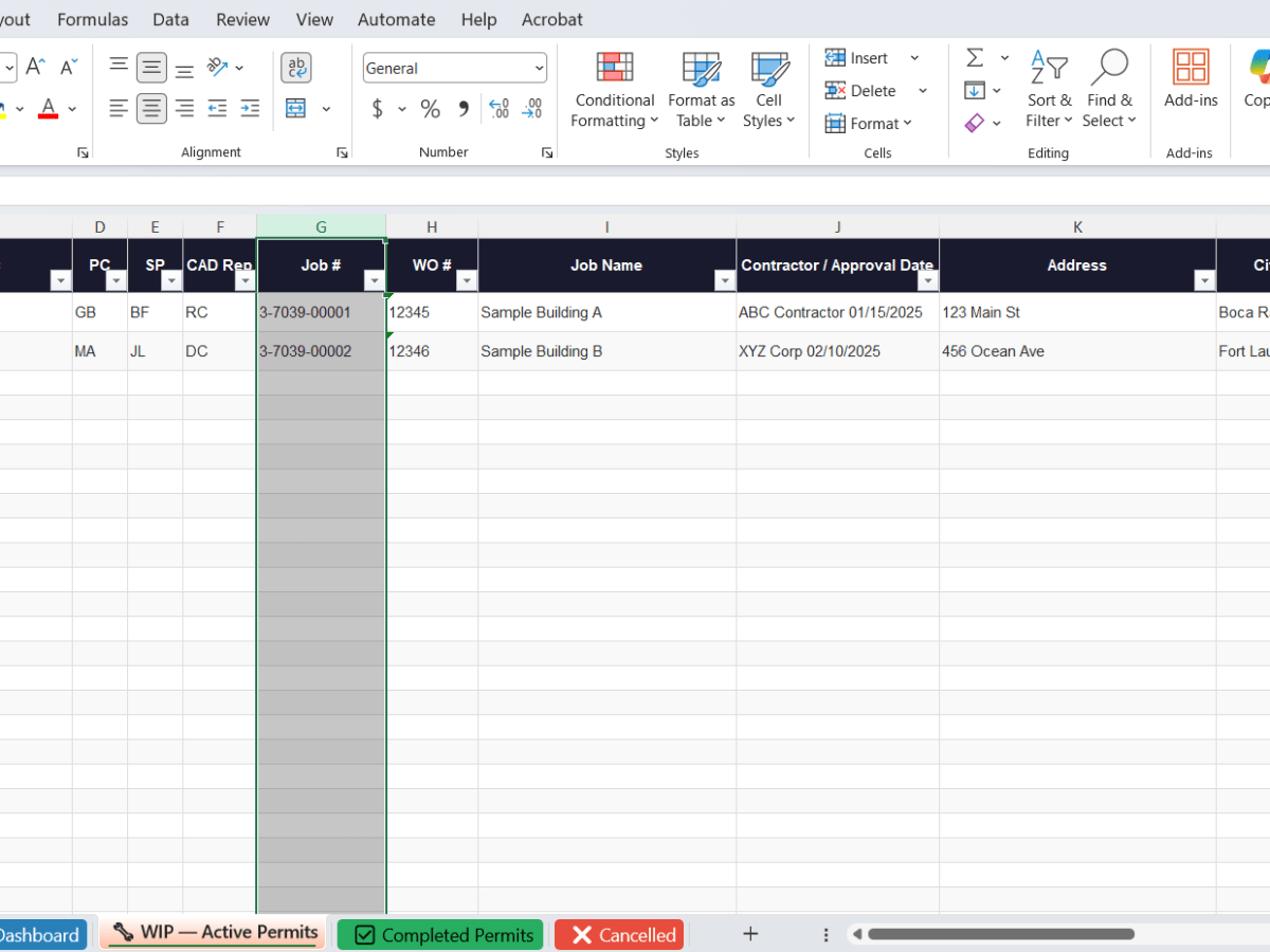 The Spreadsheet I Use to Track Fire Alarm & BDA Permits — and How It Keeps Me&nbsp;Sane